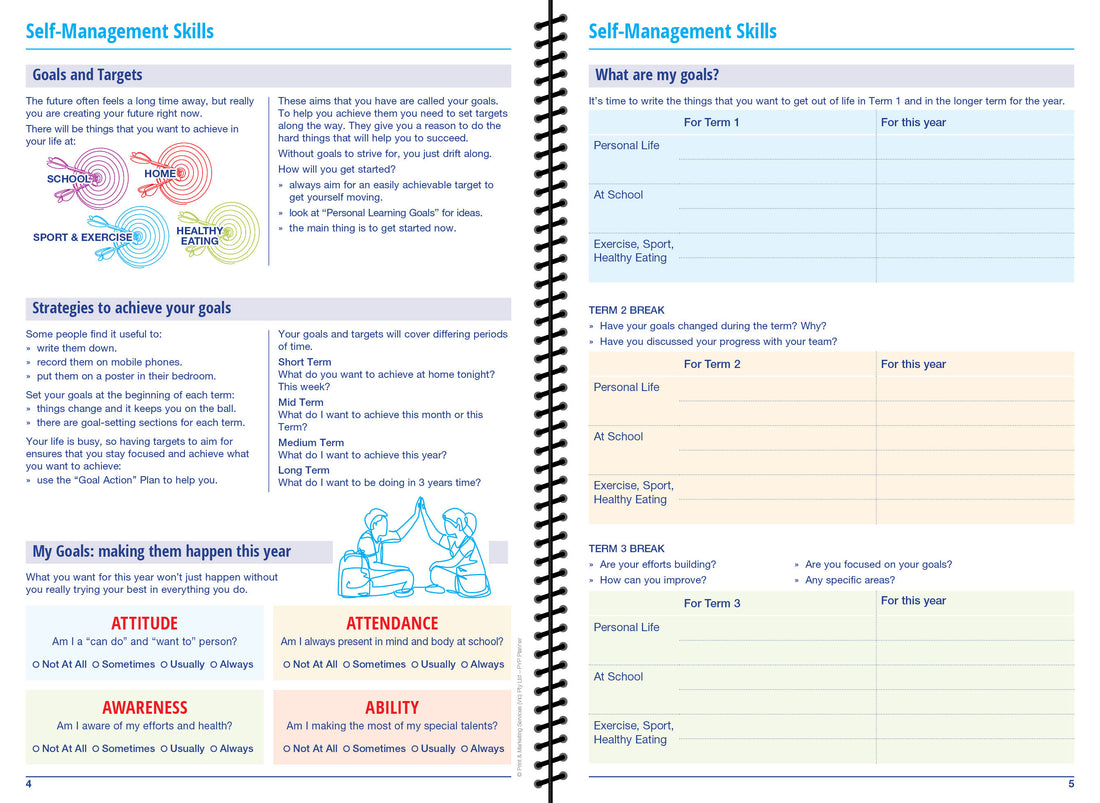 2025-2026 PYP Student Planner (Print on Demand 4 weeks turnaround)