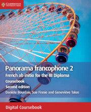 9781108760430 Panorama francophone 2 Coursebook with Cambridge Elevate edition: French ab initio - IB Source Education