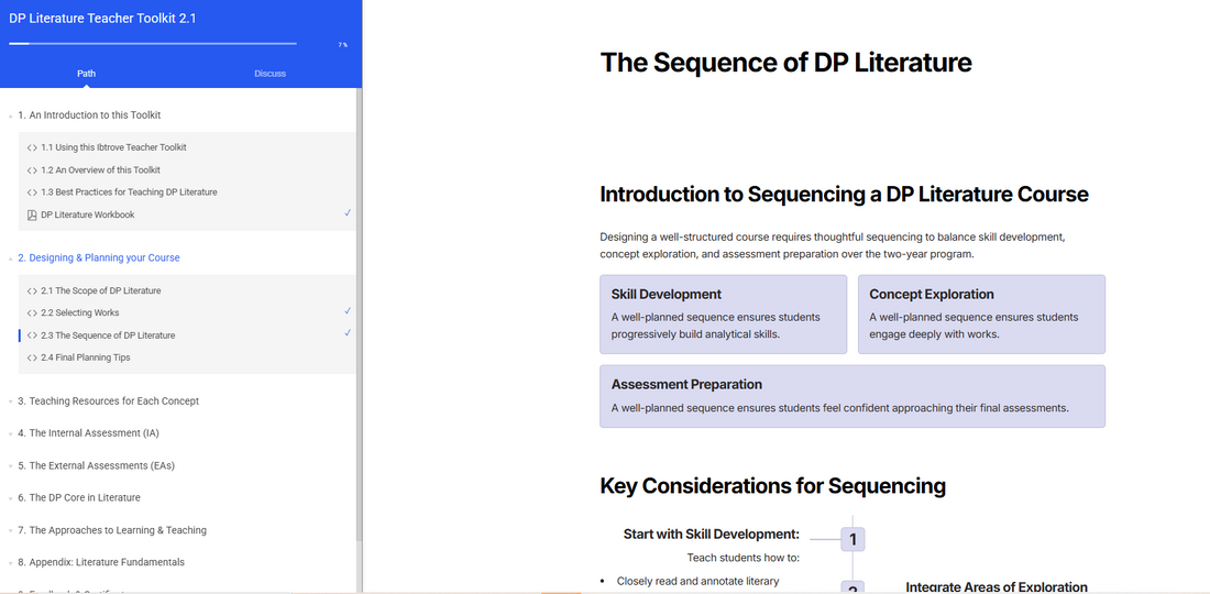 IBDP Literature Teacher Toolkit (Version 2.1) - IB Source Education