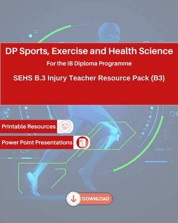 SEHS B.3 Injury Teacher Resource Pack (B3)