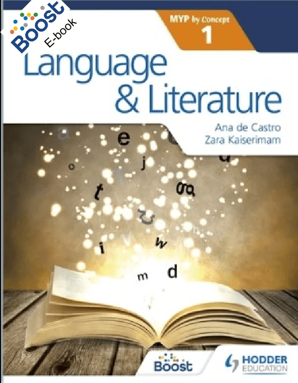 9781471880735 Language and Literature by Concept for the IB MYP 1 - IB Source Education