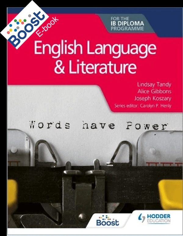 9781510463226 English Language and Literature for the IB Diploma - IB Source Education