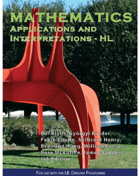 Mathematics Applications and Interpretations HL - IB Source Education