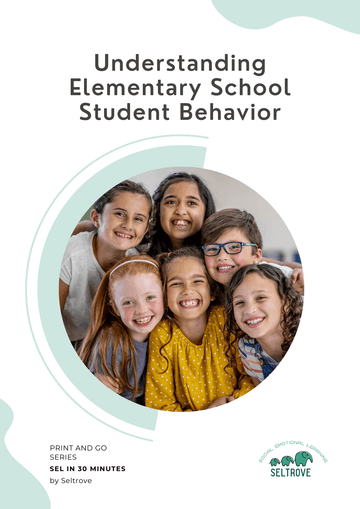 Understanding Elementary School Student Behavior (Print and Go Pack) - IB Source Education