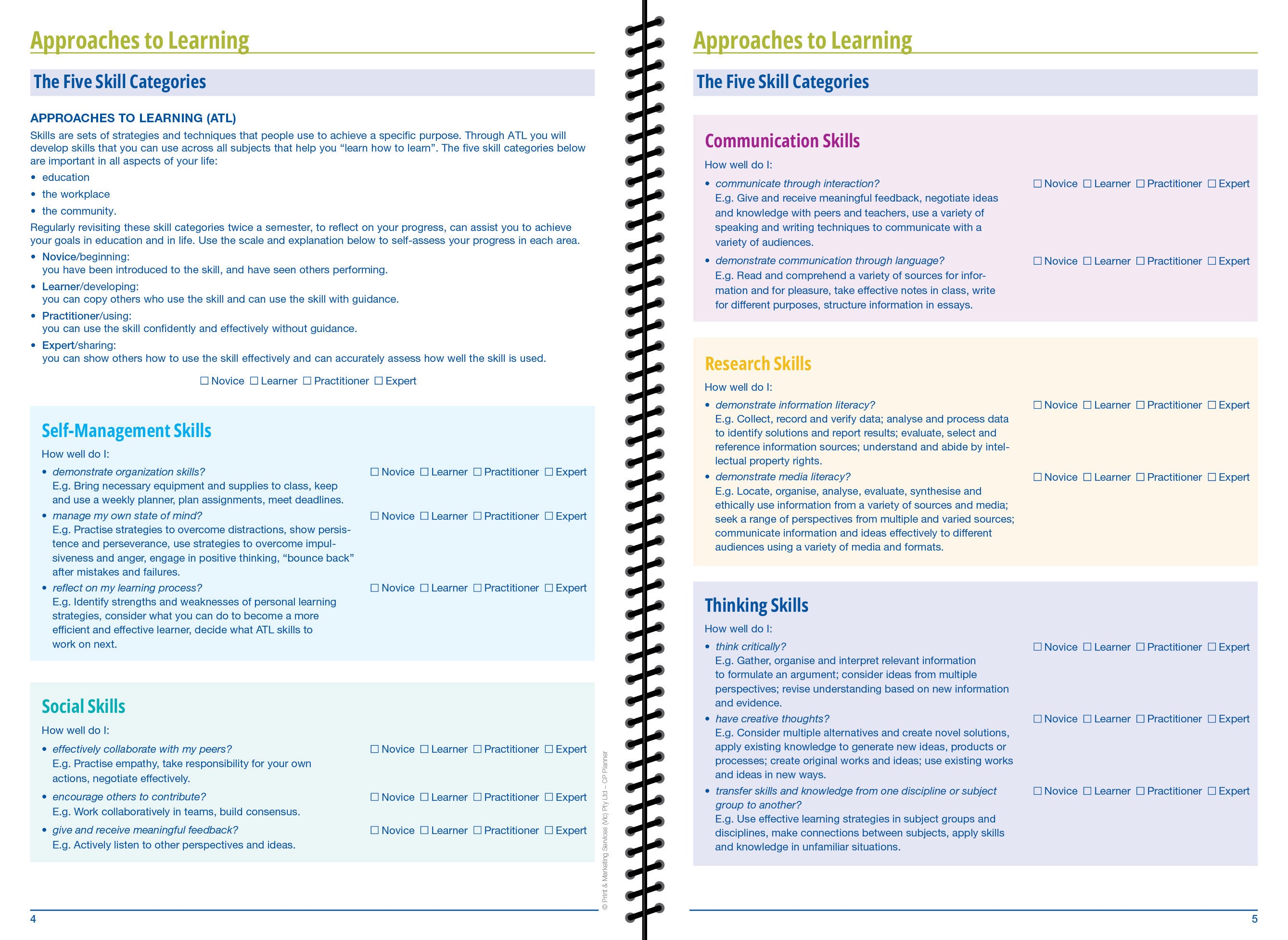 2026-2027 Career Programme Student Planner (Print on Demand 4 weeks turnaround) — image 2