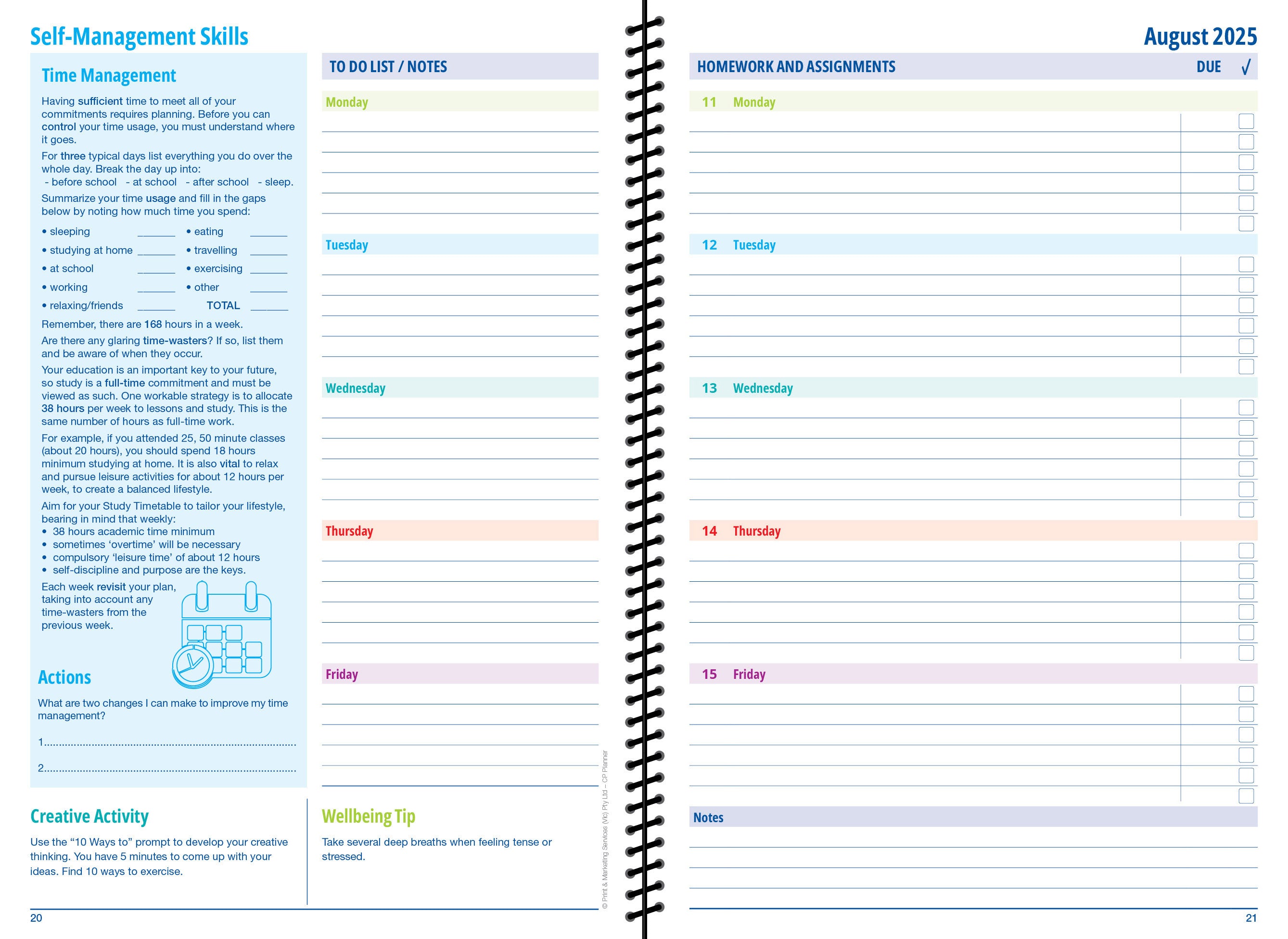 2026-2027 Career Programme Student Planner (Print on Demand 4 weeks turnaround) — image 3