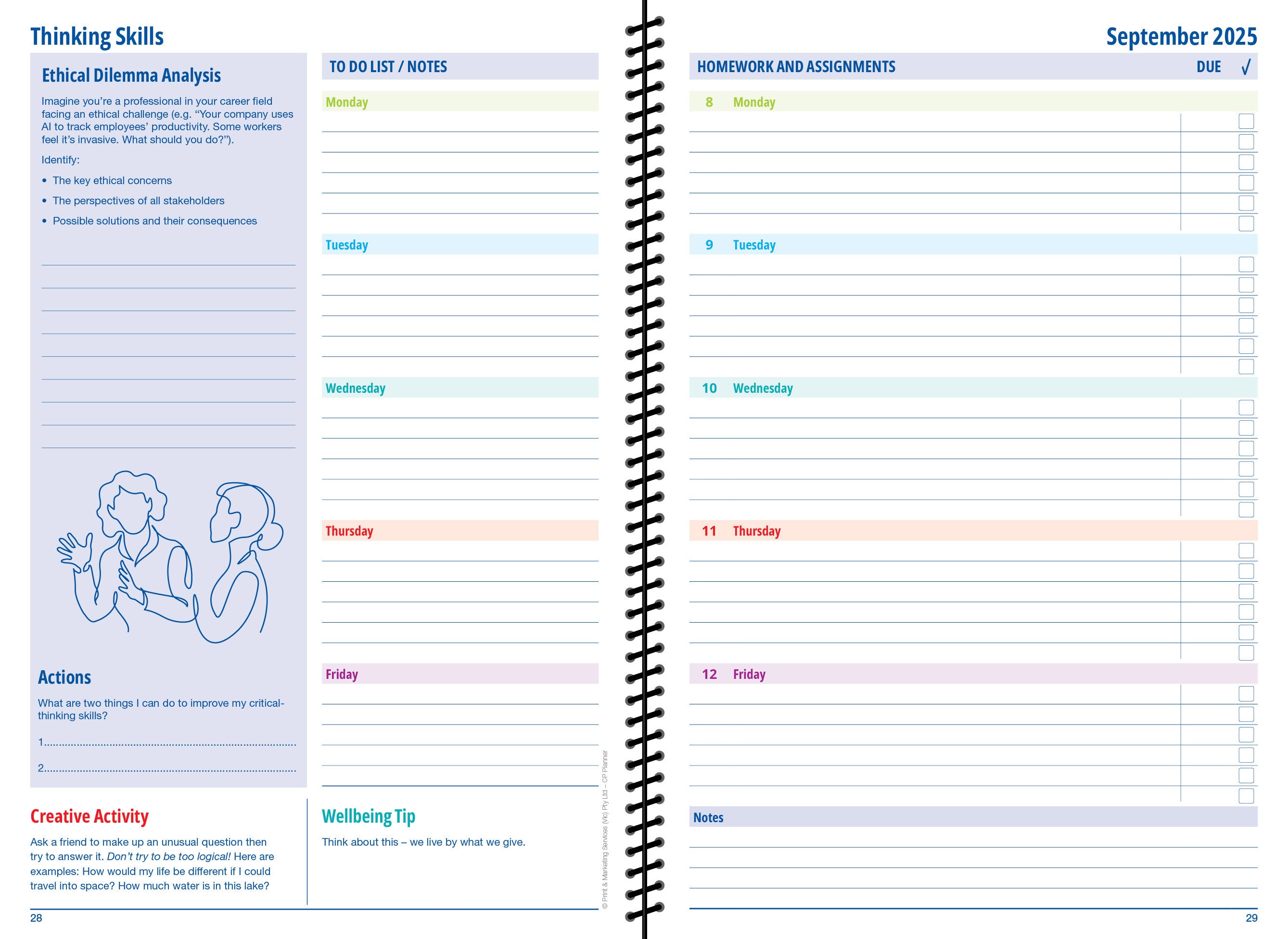 2026-2027 Career Programme Student Planner (Print on Demand 4 weeks turnaround) — image 4