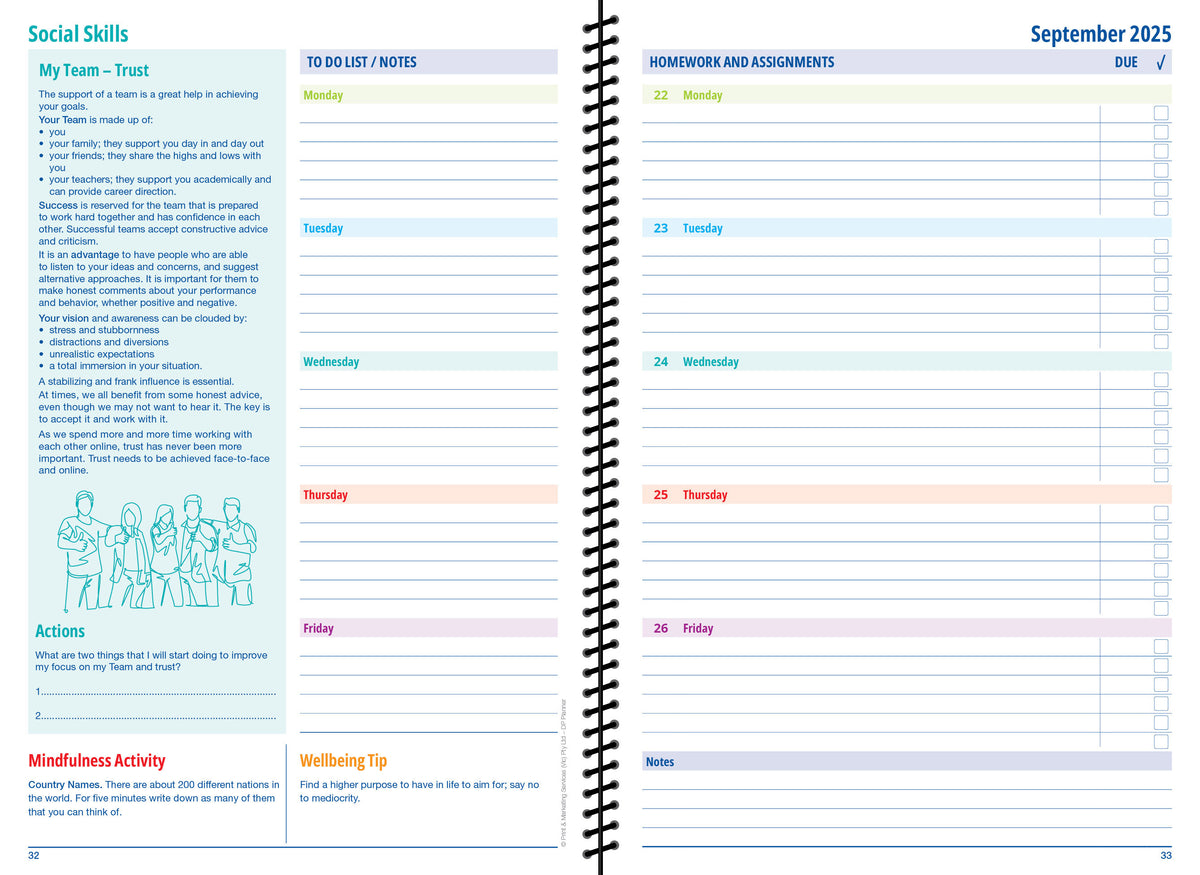 2026-2027 DP Student Planner (Print on Demand 4 weeks turnaround) — image 4