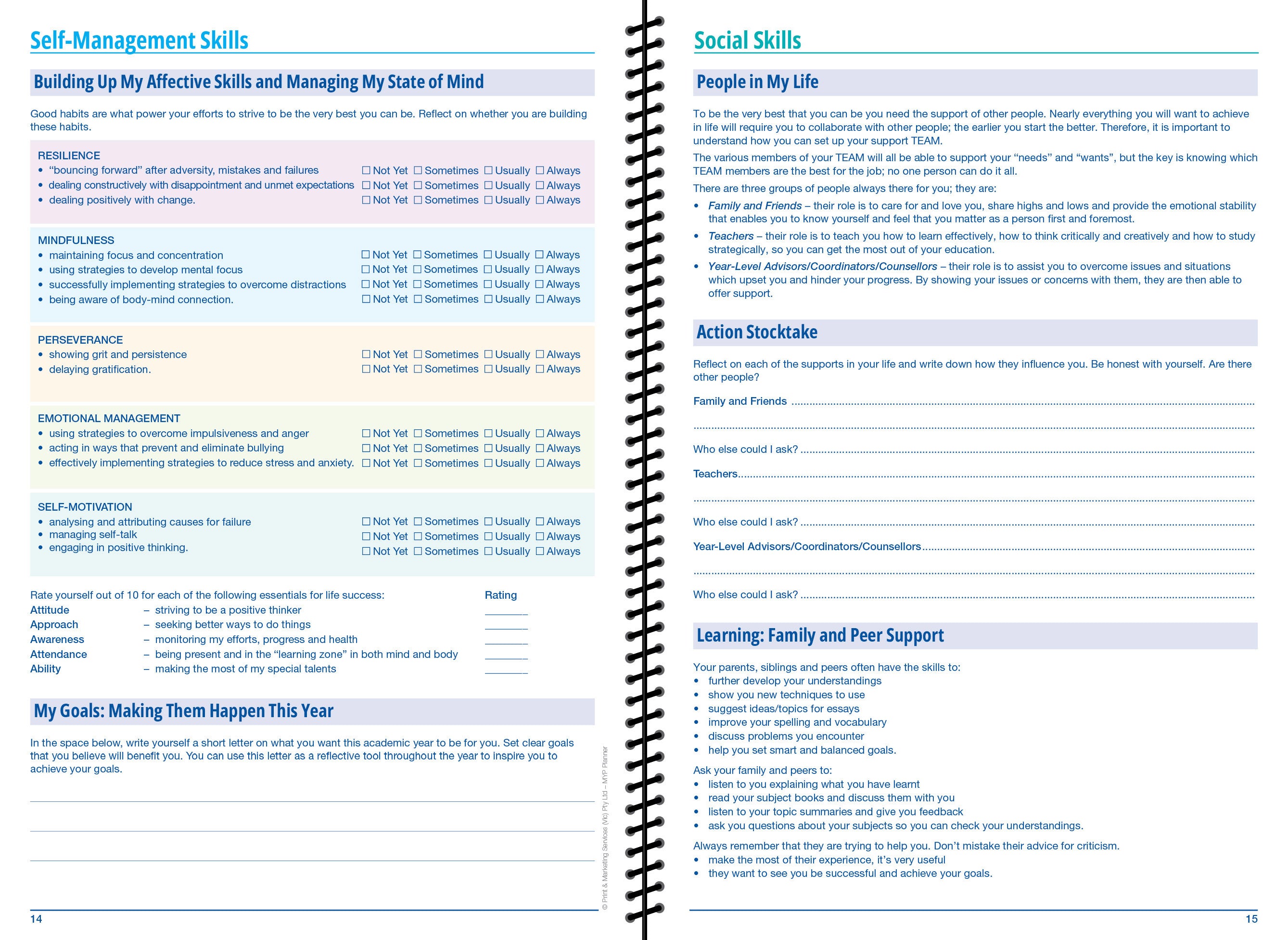 2026-2027 MYP Student Planner (Print on Demand 4 weeks turnaround) — image 2