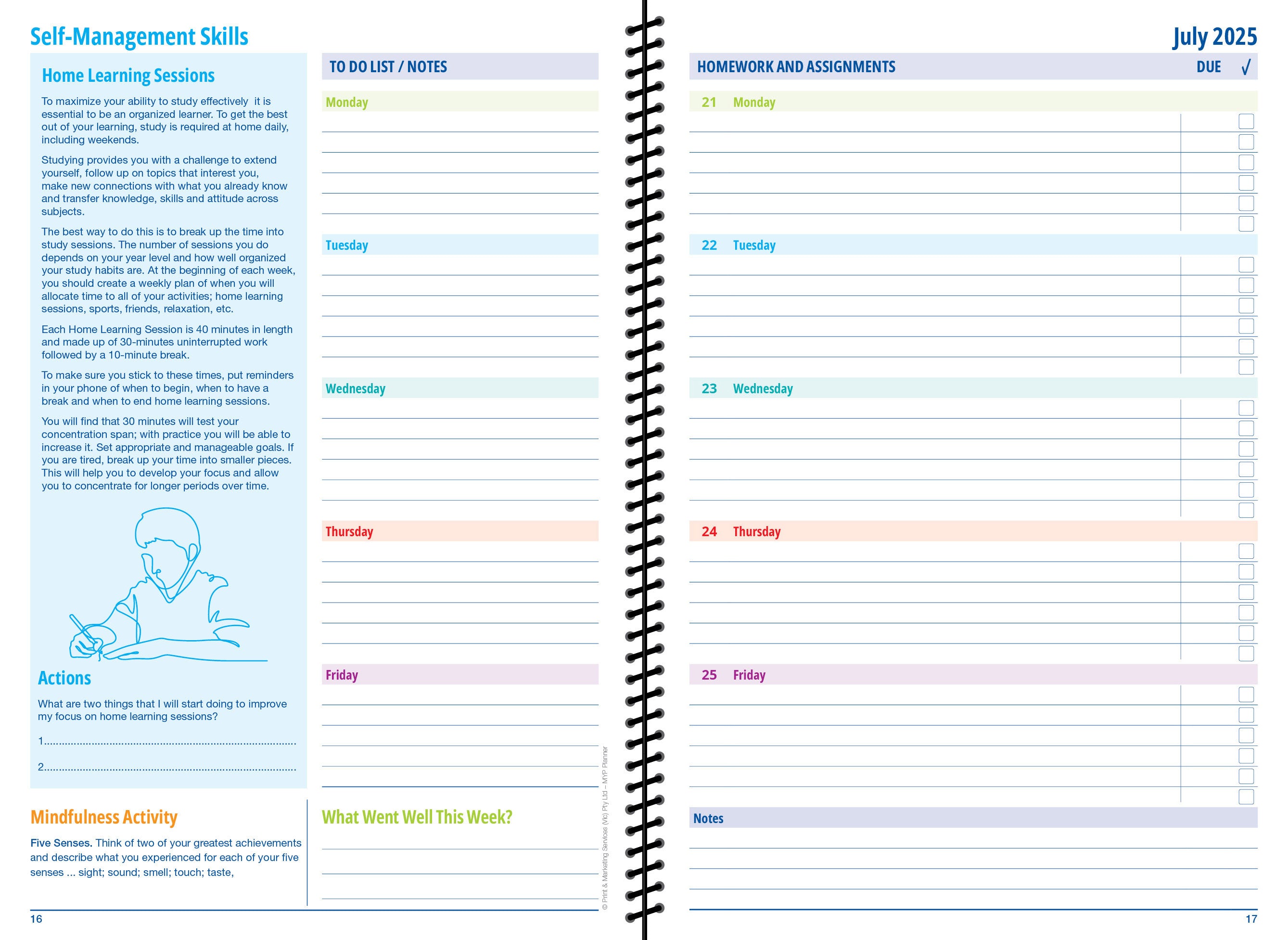 2026-2027 MYP Student Planner (Print on Demand 4 weeks turnaround) — image 3