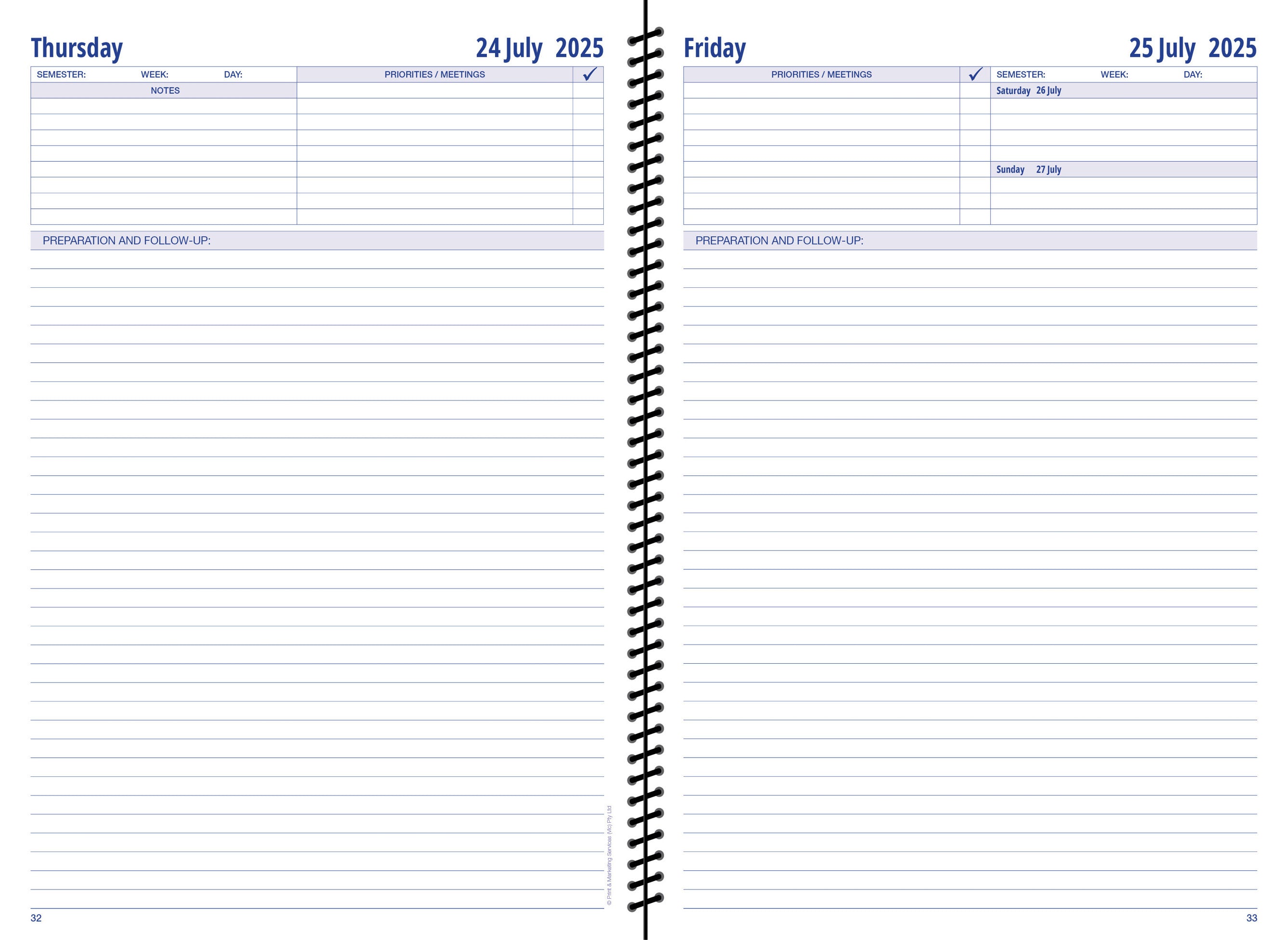 2026/2027 IB Teacher Planner (covers PYP, MYP, DP) — image 4
