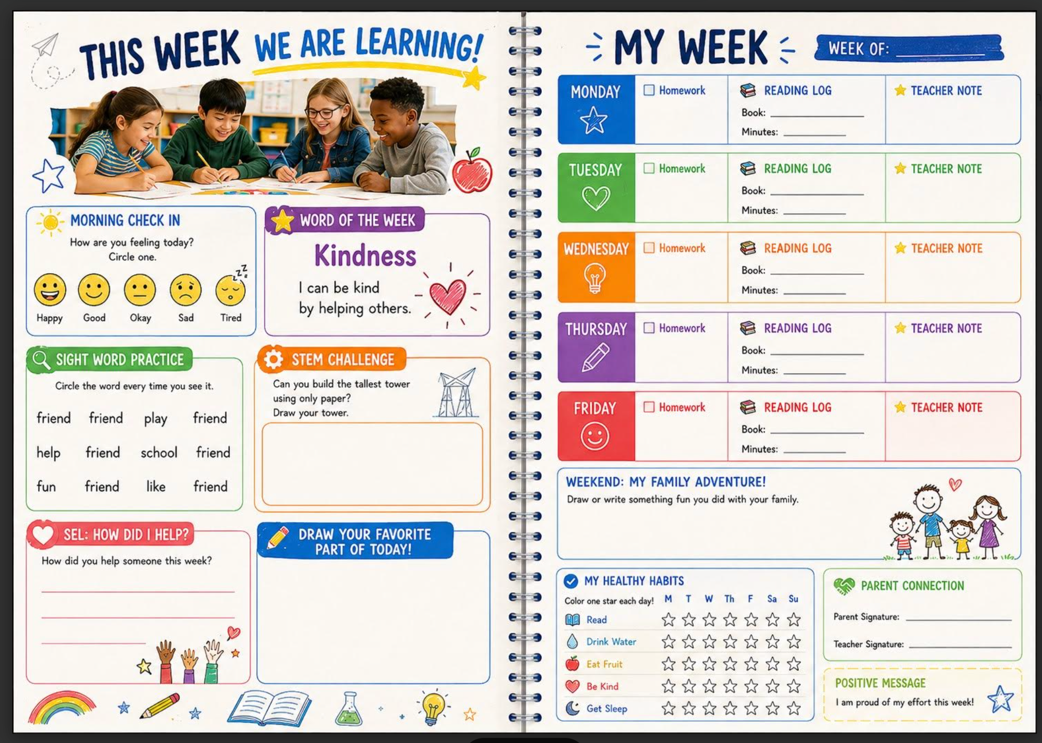 2027 Custom School Diaries & Reading Journals — image 11