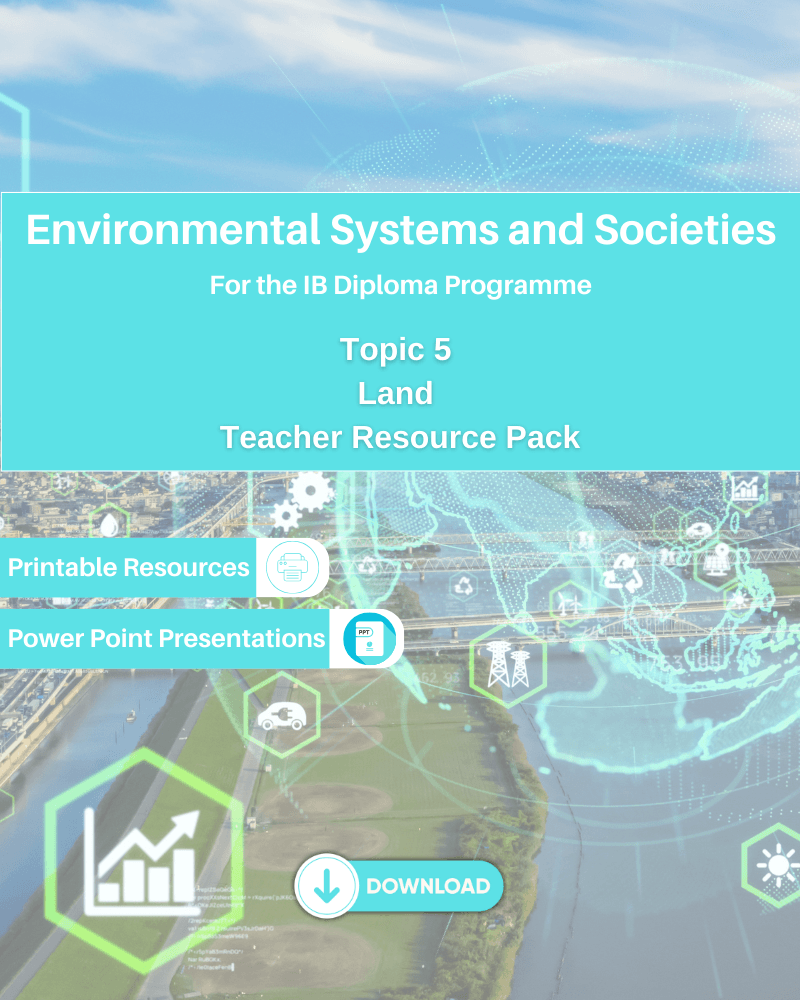 DP Environmental Systems & Societies Topic 5 Land Teacher Resource Pack - IB Source Education