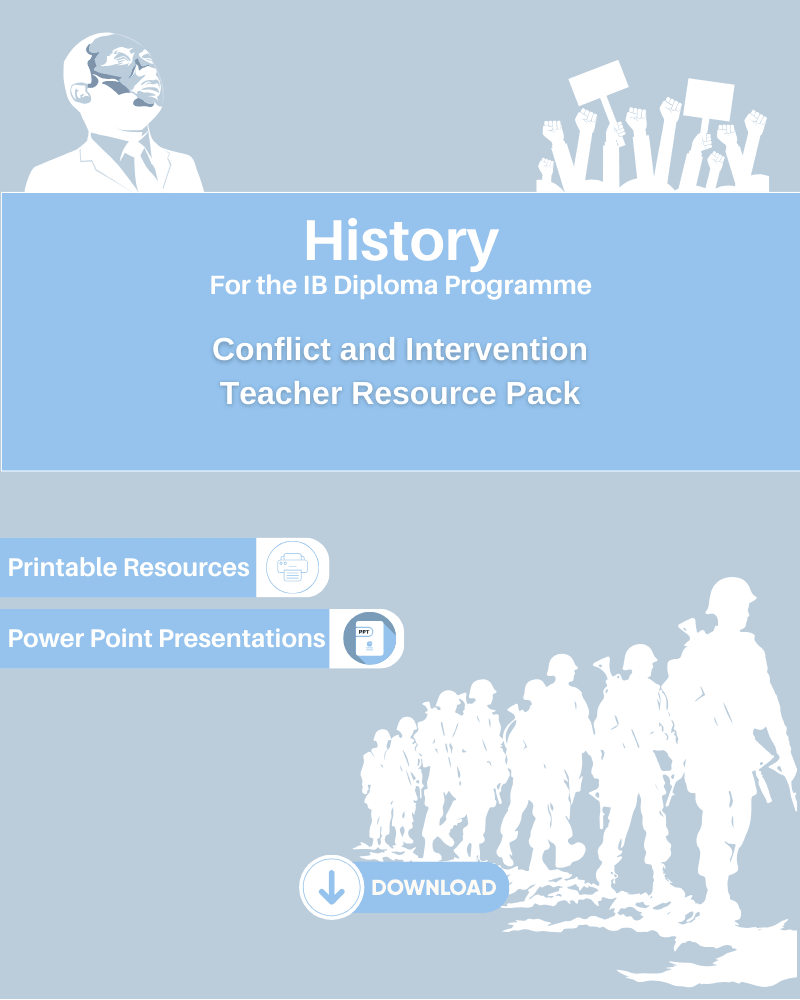 DP History Conflict and Intervention Teacher Resource Pack - IB Source Education