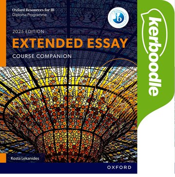 IB Diploma Extended Essay Course Companion Kerboodle