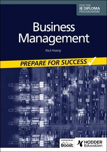 9781398358423 Business management for the IB Diploma: Prepare for Success - IB Source Education