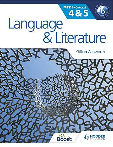 9781471841668 Language & Literature by Concept for the IB MYP 4 & 5 - IB Source Education
