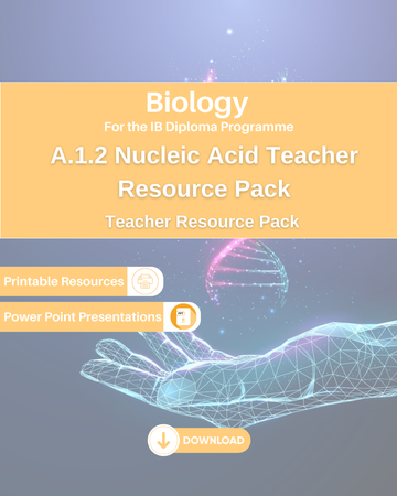 DP BIO A.1.2 Nucleic Acid Teacher Resource Pack