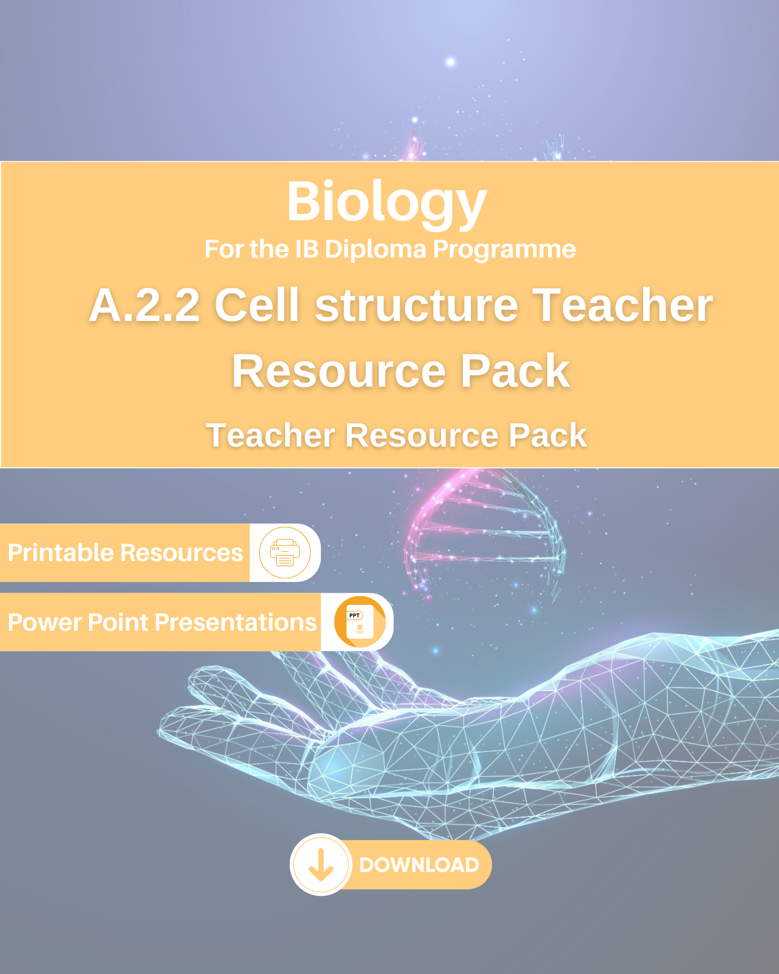 DP BIO A.2.2 Cell structure Teacher Teacher Resource Pack