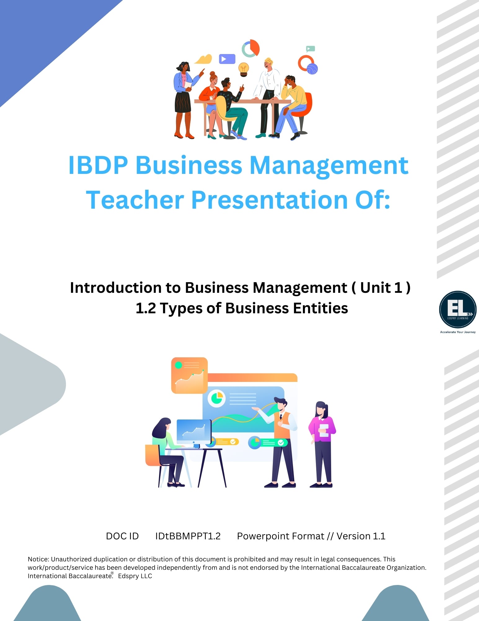 BM 1.2 Types of business entities Teacher PowerPoint