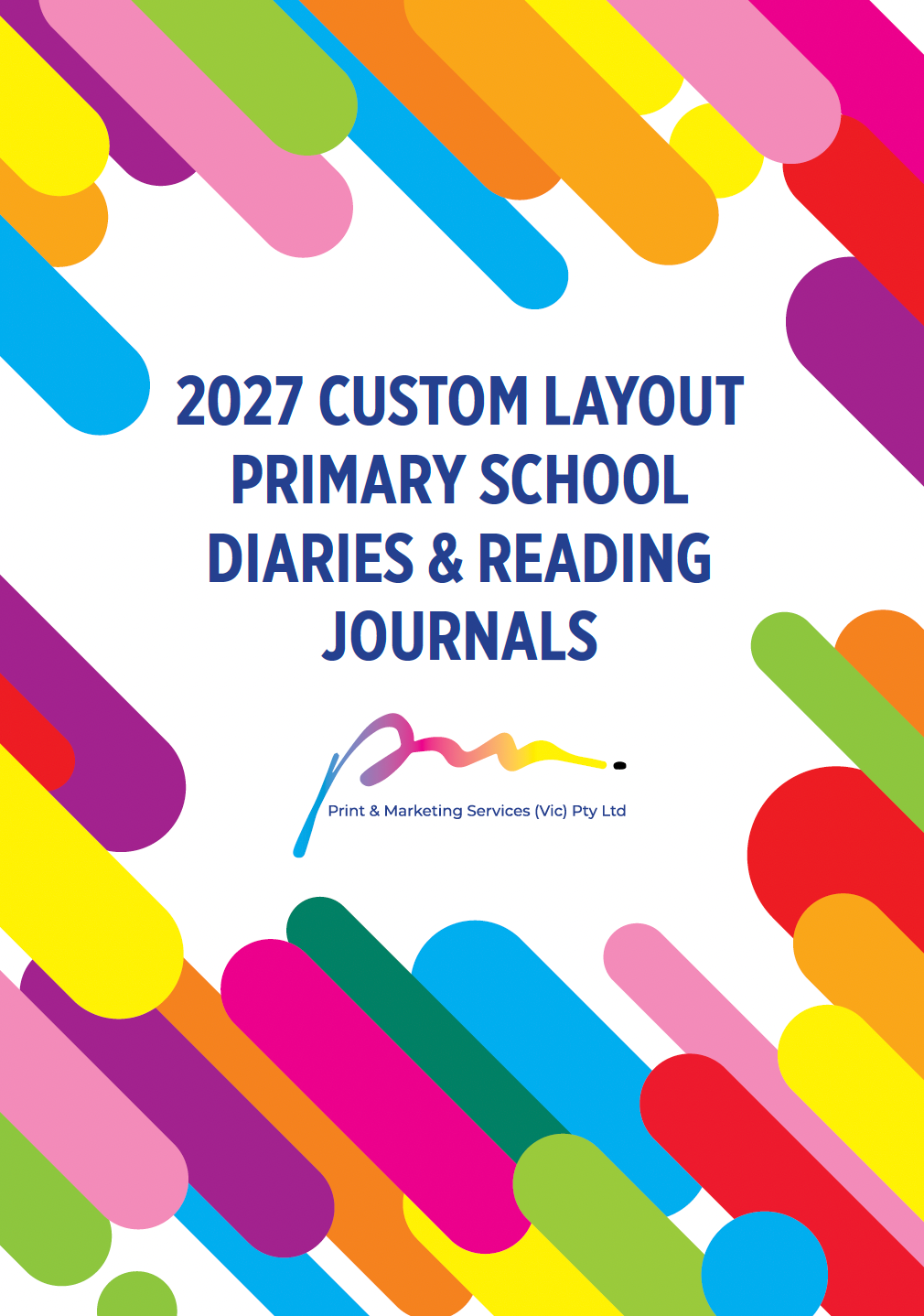 2027 Custom School Diaries & Reading Journals