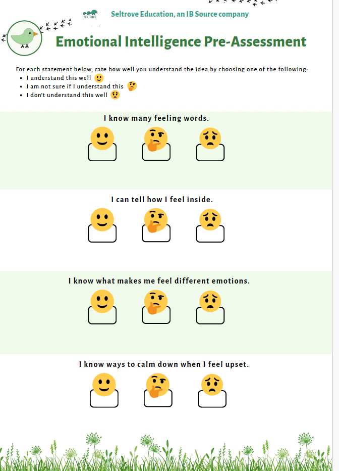 Emotional Intelligence: Weathering Emotions in Every Season (Lower Elementary) Teacher Resource Pack — image 5