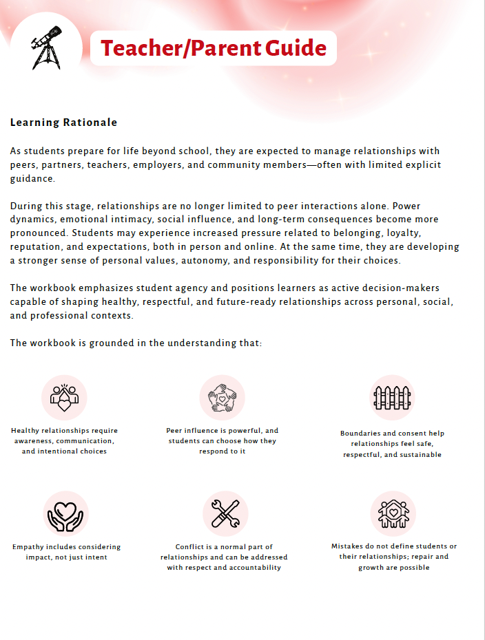 Healthy Relationships and Empathy (High School) Teacher Resource Pack — image 3