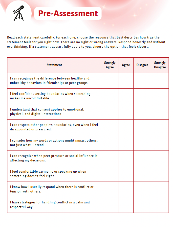 Healthy Relationships and Empathy (High School) Teacher Resource Pack — image 7