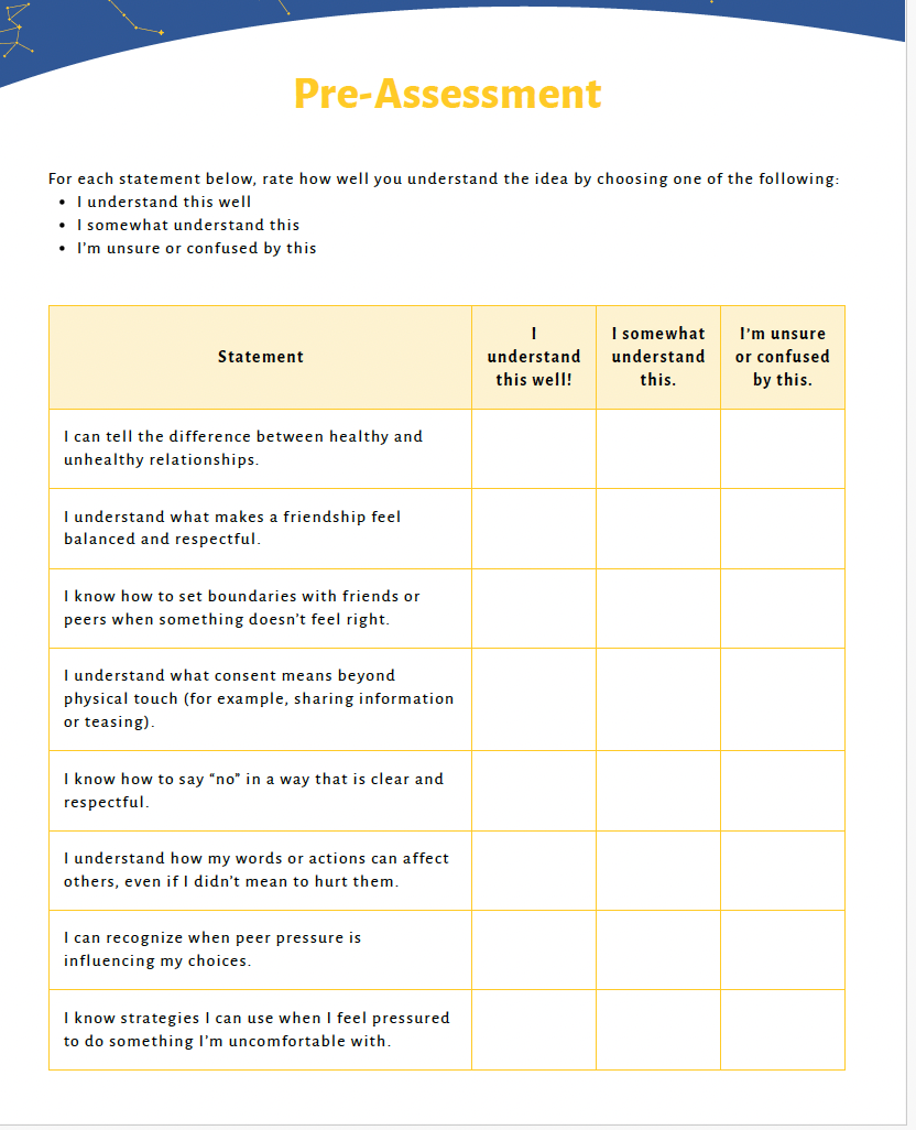 Healthy Relationships and Empathy (Middle School) Teacher Resource Pack — image 7