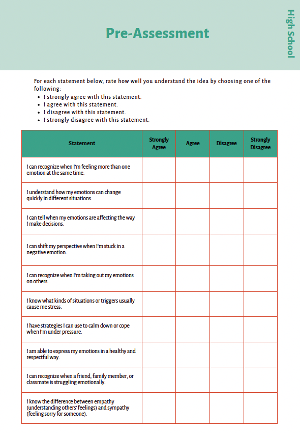 The Inner Compass: Navigating Emotions, Purpose, and Resilience (High School) Instructional Guide — image 7