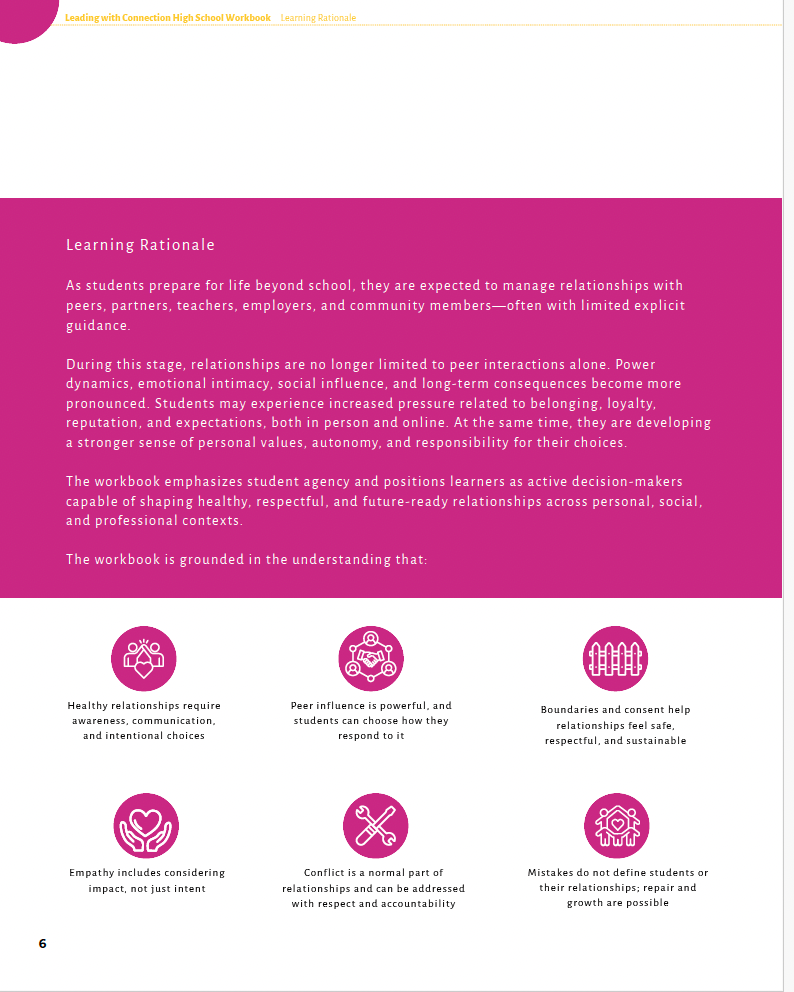 Leading with Connection: Developing Real-World Communication and Leadership Skills (High School) Workbook — image 5