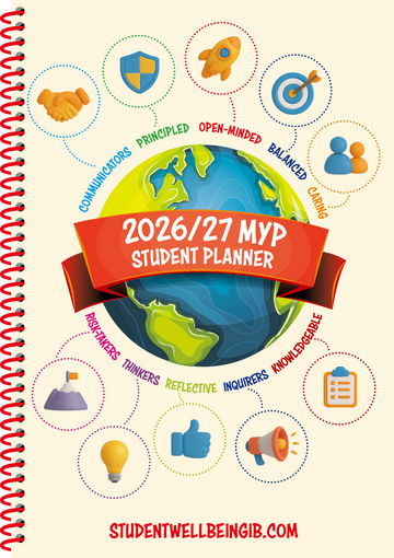 2026-2027 MYP Student Planner (Print on Demand 4 weeks turnaround)