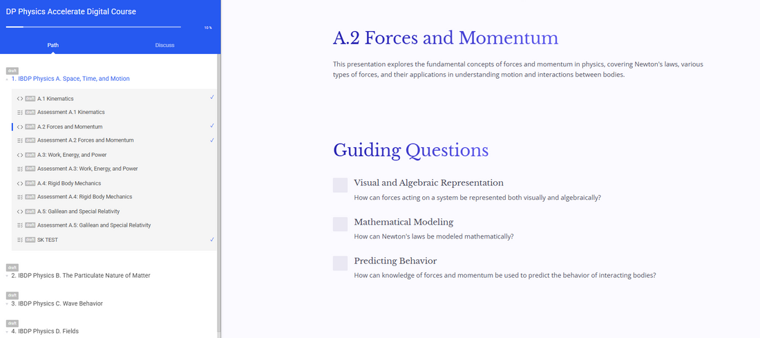 NEW IBDP Physics Teacher Toolkit (Version 2.1) - IB Source Education