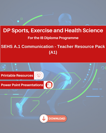 SEHS A.1 Communication - Teacher Resource Pack (A1)