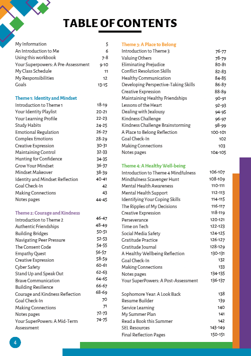 Social Emotional Learning Classroom Workbook - Grade 10, 2nd edition — image 2