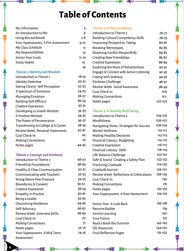 Social Emotional Learning Classroom Workbook - Grade 12, 2nd edition — image 3