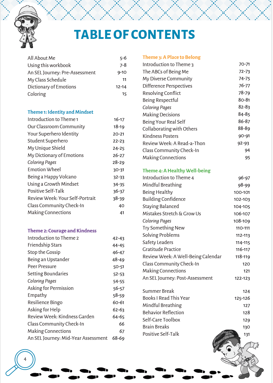 Social Emotional Learning Classroom Workbook Grade 4, 2nd edition — image 2