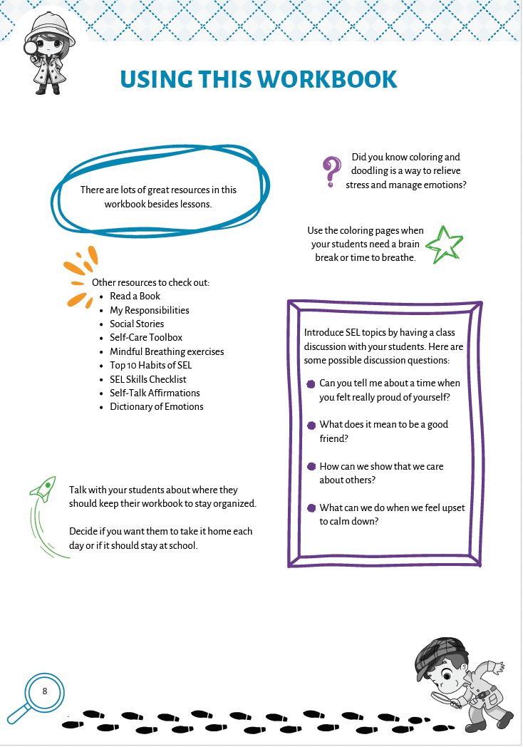 Social Emotional Learning Classroom Workbook Grade 4, 2nd edition — image 8