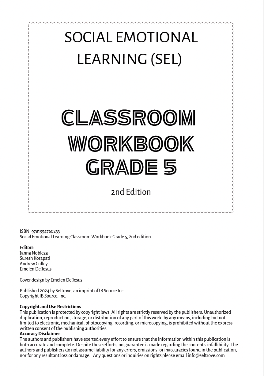Social Emotional Learning Classroom Workbook - Grade 5, 2nd edition — image 3