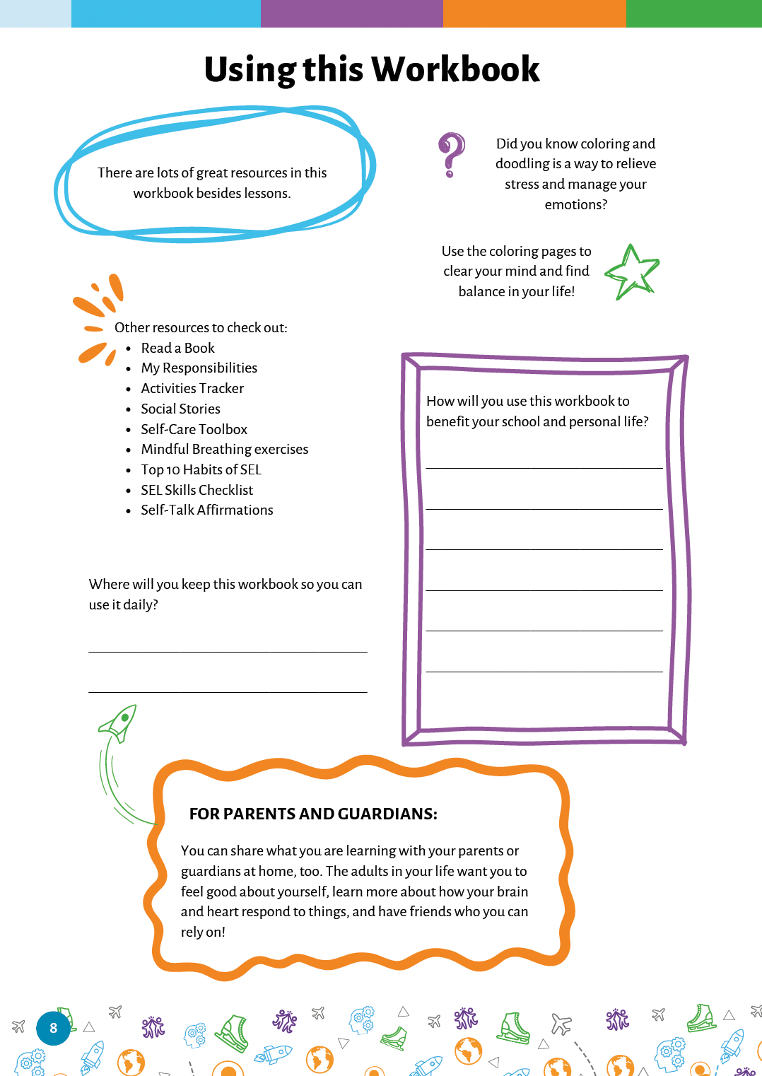Social Emotional Learning Classroom Workbook - Grade 7, 2nd edition — image 6