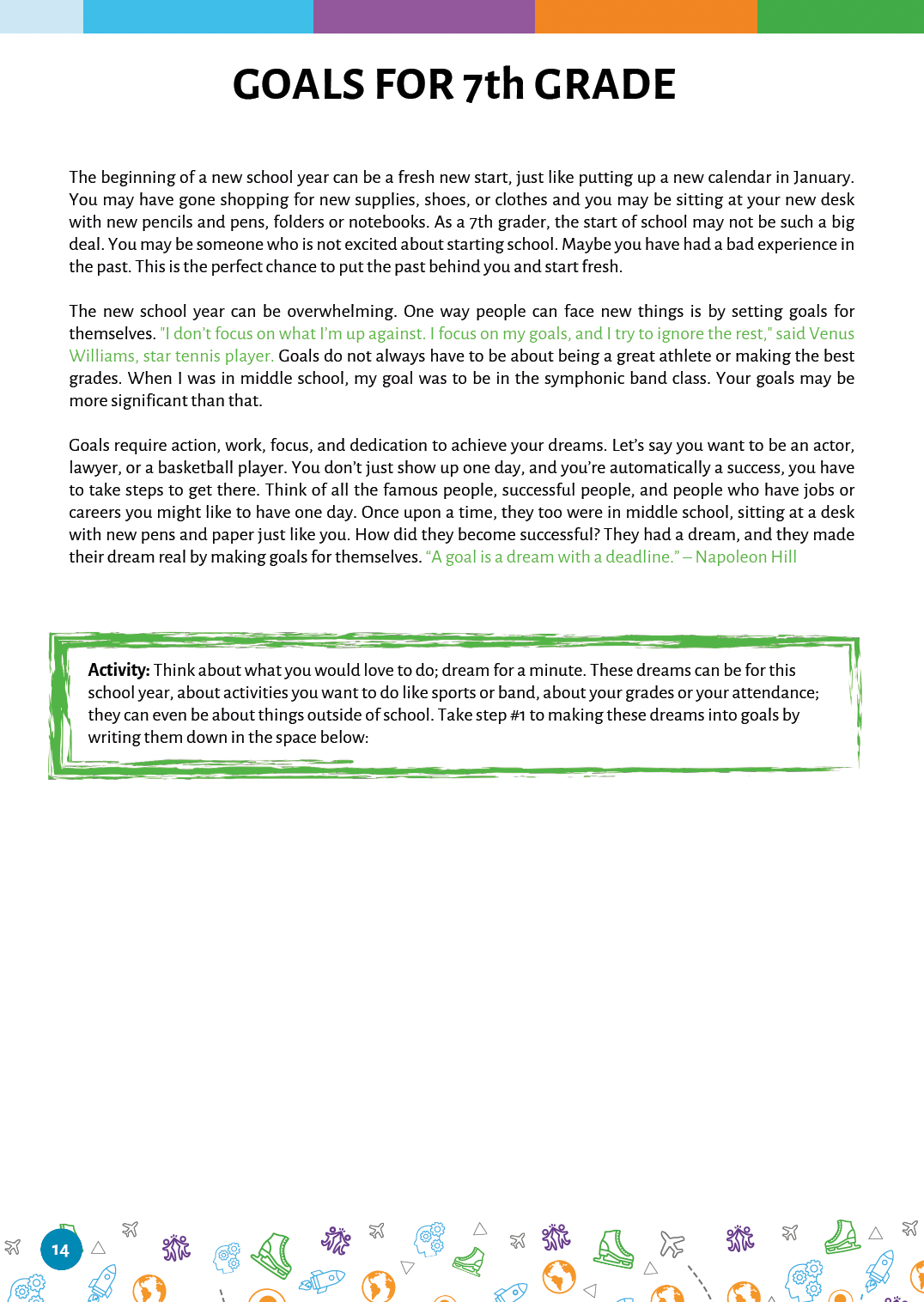 Social Emotional Learning Classroom Workbook - Grade 7, 2nd edition — image 9