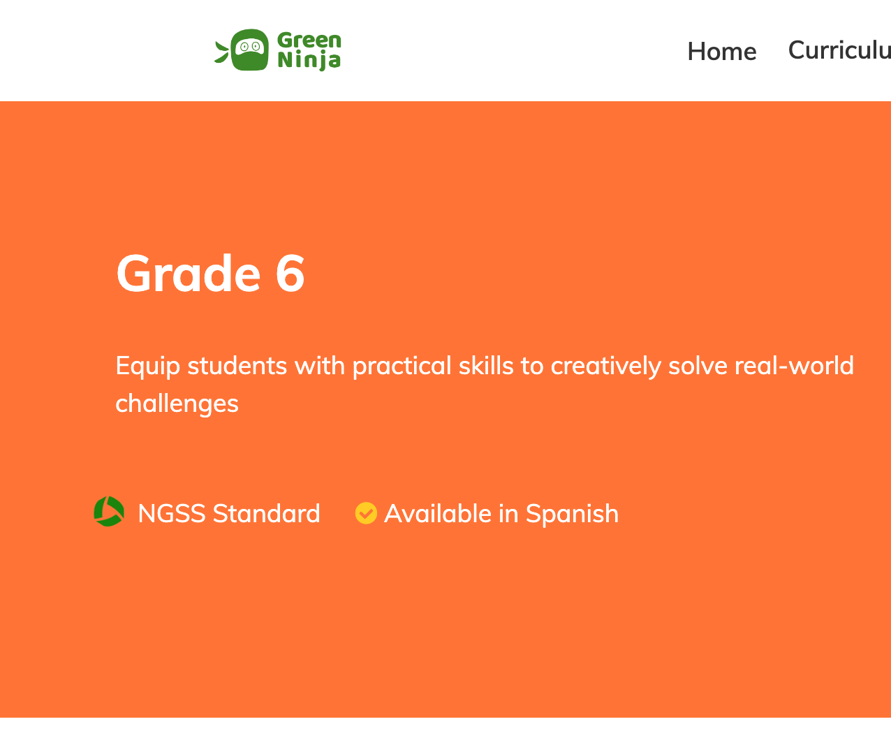 Green Ninja Grade 6-8 A Comprehensive,  Real-World Science Curriculum