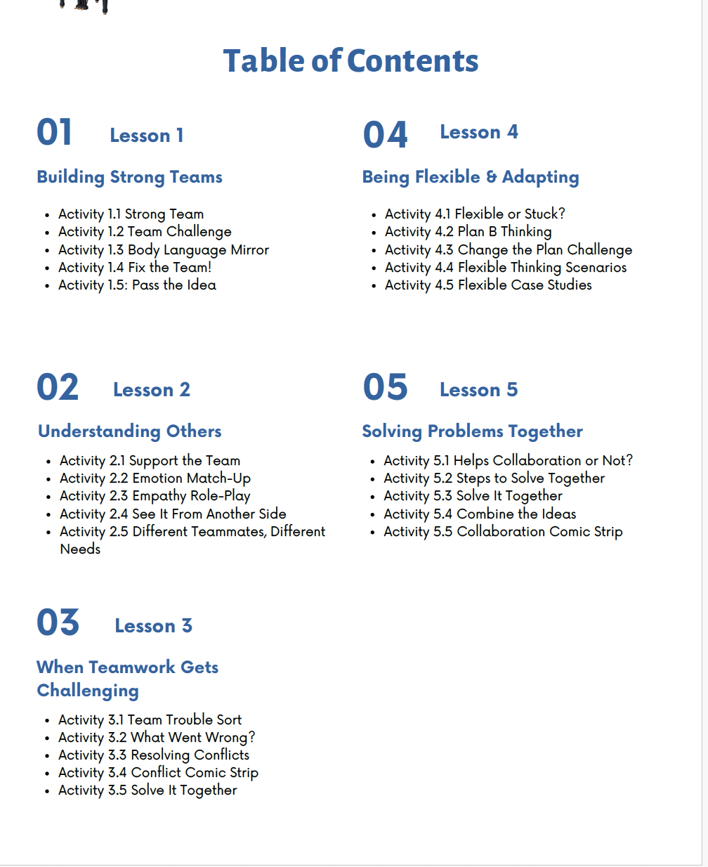 Teamwork and Collaboration (Upper Elementary) Teacher Resource Pack — image 5