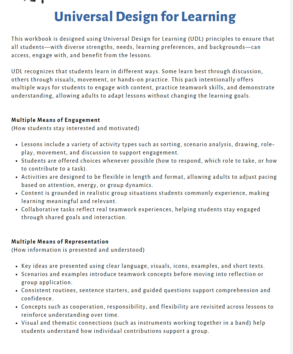 Teamwork and Collaboration (Upper Elementary) Teacher Resource Pack — image 6