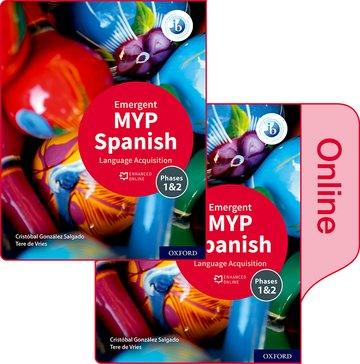 9781382011068 MYP Spanish Language Acquisition Phases 1 & 2 (Emergent) - IB Source Education