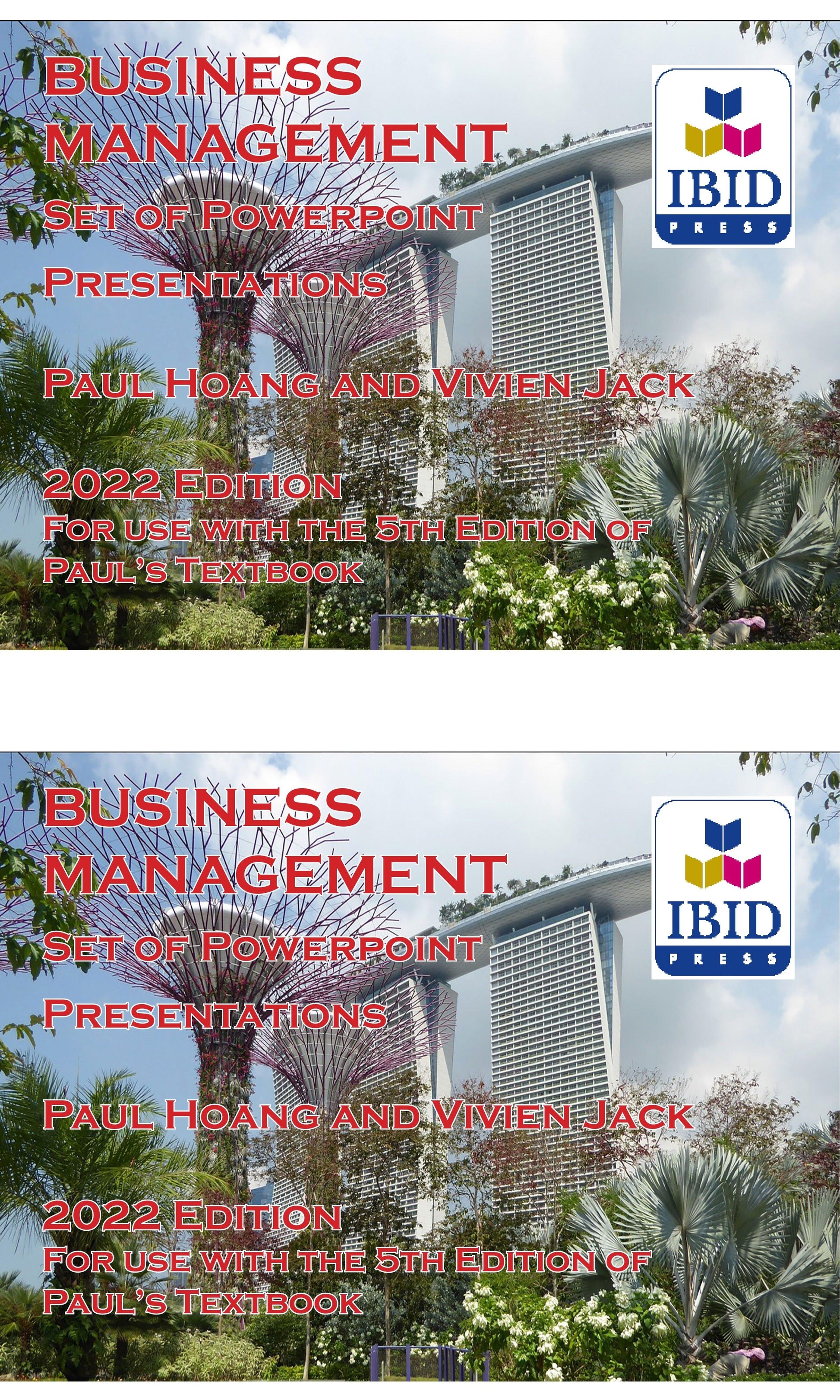 9781921917851 Business Management PowerPoint Pack for 5th Edition - IB Source Education